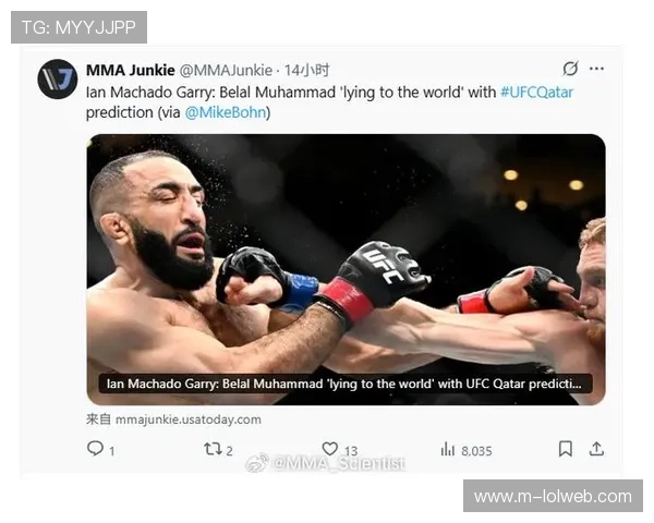 华金·巴克利叫阵前UFC冠军贝拉尔·穆罕默德